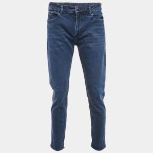 Boss By Hugo Boss Blue Denim Regular Fit Jeans L Waist 34"