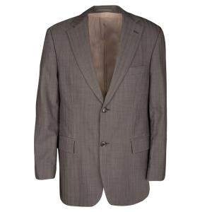 Pre Owned Boss By Hugo Boss Grey Wool Pasolini/Movie Blazer M