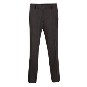 Boss By Hugo Boss Grey Wool Blend Tailored Trousers XXL