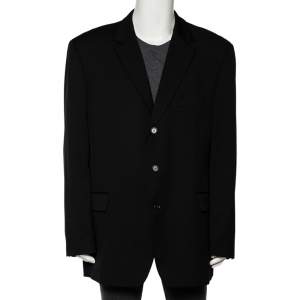 Boss By Hugo Boss Black Wool Da Vinci/Lucca Blazer XXXXL 