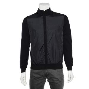 Boss By Hugo Boss Black Cottonwool Regular Fit Brugge Bomber Jacket S