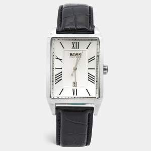 Boss By Hugo Boss Silver Stainless Steel 1512438 Men's Wristwatch 33 mm