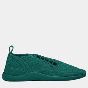 Bottega Veneta Blue Woven Low-Top Sneaker  EU 41