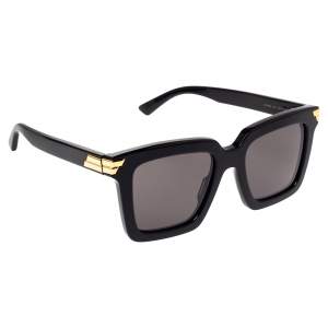 Bottega Veneta Black BV1005S Square Sunglasses
