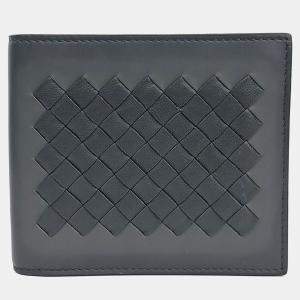 مملوكة مسبقًا محفظة نصفية بوتيغا فينيتا جلد رمادية