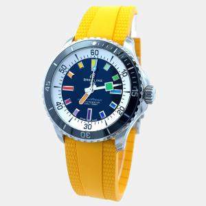 Pre Owned Breitling Superocean A17375211B2S4 Automatic Black Stainless Steel Men’s Wristwatch 42 mm
