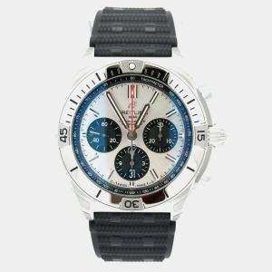 Pre Owned Breitling Chronomat 42 B01 AB0134101G1S2 Automatic Silver Stainless Steel Men's Wristwatch 42 mm
