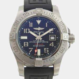 Breitling Black PVD Coated And Stainless Steel Avenger Seawolf A1733110 Automatic Men's Wristwatch 45 mm
