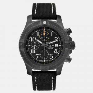 Breitling Black Titanium Avenger V13317 Automatic Men's Wristwatch 45 mm