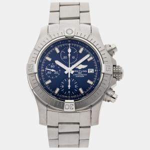 Breitling Blue Stainless Steel Avenger A13385101C1A1 Automatic Men's Wristwatch 43 mm