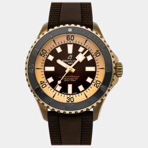 Breitling Bronze Stainless Steel Superocean Heritage A103703A1Q1W1 Automatic Men's Wristwatch 42 mm