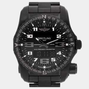 Pre-Owned Breitling Titanium Emergency 51 mm Black  V76325U1/BC46