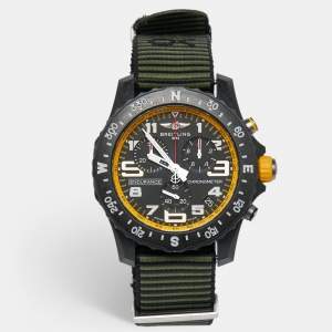 Breitling Black Ultralight Polymer Rubber Endurance Pro X82310A41B1S1 Men's Wristwatch 44 mm