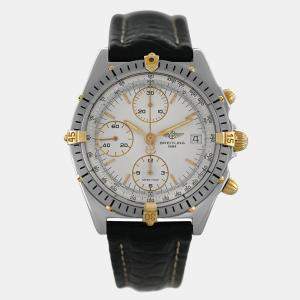 Breitling Blue Stainless Steel Chronomat B13048 Automatic Men's Wristwatch 40 mm