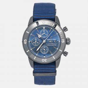 Breitling Superocean Heritage Outerknown M13313 Automatic Blue Stainless Steel Men's Wristwatch 44 mm