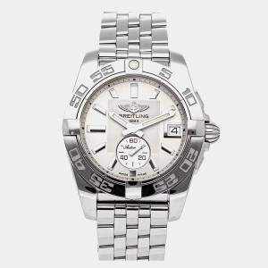 Pre-Owned Breitling Galactic A37330121G1A1 Automatic Silver Stainless Steel Women's Wristwatch 36 mm