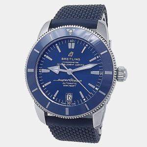 Breitling Superocean Heritage AB2010 Automatic Blue Stainless Steel Men's Wristwatch 42 mm