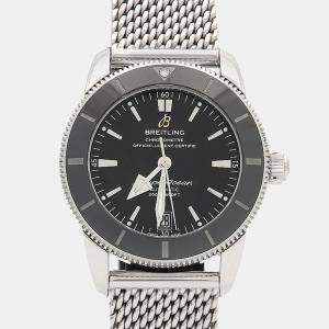 Breitling Superocean Heritage AB2010 Automatic Black Stainless Steel Men's Wristwatch 42 mm