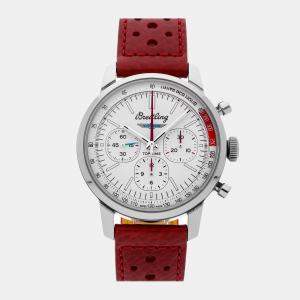 Pre Owned Breitling Top Time B01 Ford Thunderbird AB01766A1A1X1 Automatic Red Stainless Steel Men’s Wristwatch 41mm
