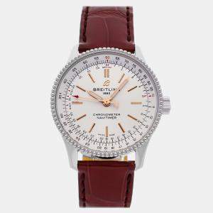 Pre Owned Pre-Owned Breitling Navitimer A17395F41G1P2 Men's Watch Automatic 35 mm