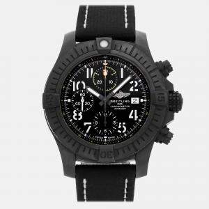 مملوكة مسبقًا Breitling Avenger V13317101B1X1 Automatic Black Titanium Men’s Wristwatch 45 mm