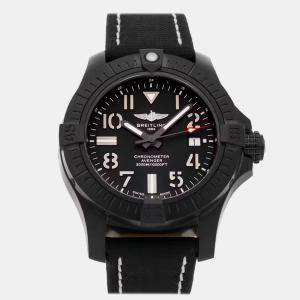 Pre Owned Breitling Avenger Seawolf V17319101B1X2 Automatic Black Titanium Men’s Wristwatch 45 mm