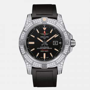 Pre Owned Breitling Avenger E1731063/BD12 Automatic Black Titanium Men's Wristwatch 48 mm