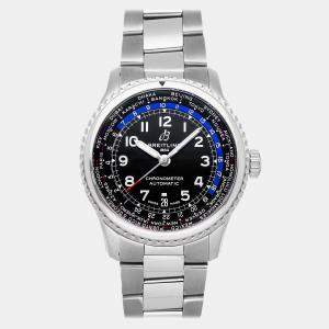 Pre Owned Pre-Owned Breitling Aviator 8 B35 Unitime AB3521U41B1A1