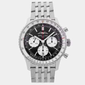 Pre Owned ساعة يد بريتلينغ نافيتايمر B01 كرونوغراف AB0138211B1A1 أوتوماتيك 43 مم مستعملة