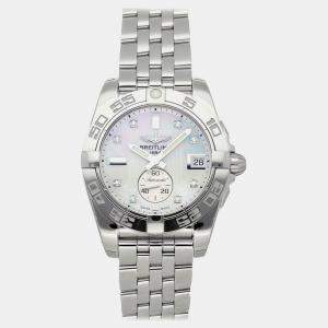مملوكة مسبقًا ساعة بريتلينغ جالاكتيك A37330121A1A1 مستعملة 36 مم