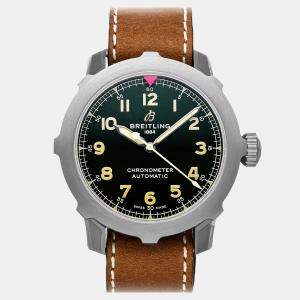 مملوكة مسبقًا ساعة بريتلينغ أفيتور سوبر 8 B20 EB2040101L1X1 أوتوماتيكية 46 مم مستعملة