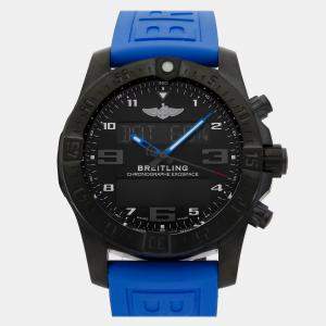 Pre Owned Pre-Owned Breitling Exospace B55 VB5510H2/BE45 Black Quartz Titanium Men's Wristwatch 46 MM