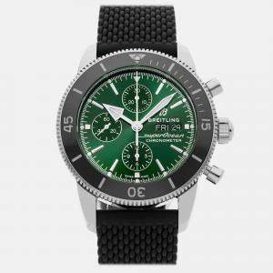 Pre Owned ساعة كرونوغراف بريتلينغ سوبر أوشن هيريتاج مستعملة A13313121L1S1