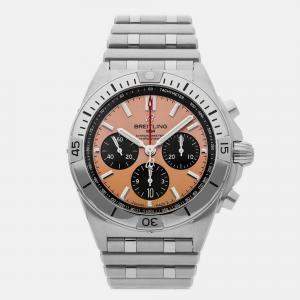 Pre Owned ساعة بريتلينغ كرونومات B01 AB0134101K1A1 مستعملة