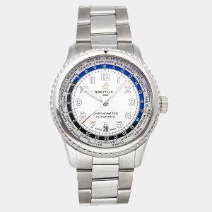 مملوكة مسبقًا Pre-Owned Breitling Aviator 8 B35 Unitime AB3521U01G1A1