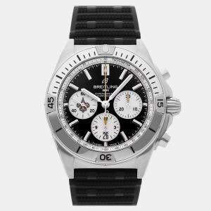 Pre Owned Pre-Owned Breitling Chronomat B01 NFL New Orleans Saints AB01342B1B4S1 Automatic 42 mm