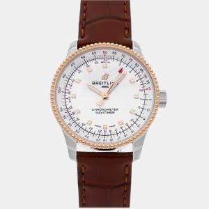 مملوكة مسبقًا ساعة بريتلينغ نافيتايمر U17395211A1P2 أوتوماتيكية مُستعملة 35 مم