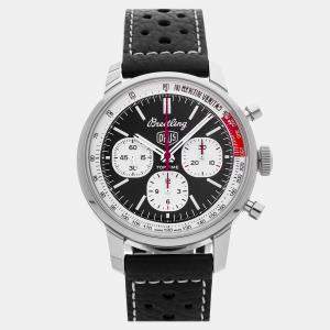 Pre Owned Breitling Top Time B01 Deus AB01765A1B1X1 Black Stainless Steel Automatic Men's Watches 41mm