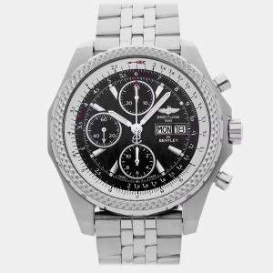 مملوكة مسبقًا Breitling Bentley GT Racing  A1336313/B960 Black Stainless Steel Automatic Men's Watches 44mm