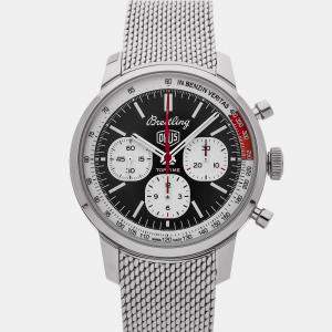 مملوكة مسبقًا Breitling Top Time AB01765A1B1A1 Black Stainless Steel Automatic Men's Wristwatch 41mm