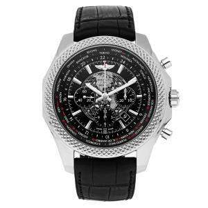 Breitling Black Stainless Steel Bentley B05 Unitime AB0521U4/BC65 Men's Wristwatch 49 MM