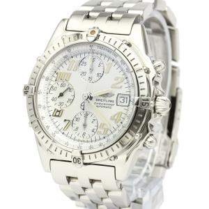 Breitling Silver Stainless Steel Chronomat A13050.1 Automatic Men's Wristwatch 40 MM