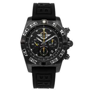 Breitling Black Chronomat Jet Team American Tour Limited Edition MB01109L/BD48 Men's Wristwatch 44MM