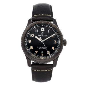Breitling Black Blacksteel Navitimer 8 M17314101B1X1 Men's Wristwatch 41MM