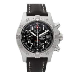 Breitling Black Stainless Steel Avenger Skyland A1338012/B861 Men's Wristwatch 45 MM