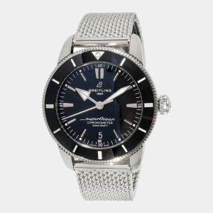 Breitling Black Stainless Steel Superocean AB2030121B1A1 Men's Wristwatch 44 mm