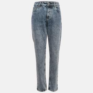 Brunello Cucinelli Blue Washed Denim Jeans S Waist 32"