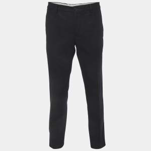 Pre Owned Brunello Cucinelli Blue Wool Trousers XL