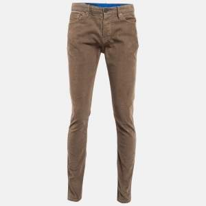 Burberry Brit Brown Corduroy Straight Leg Pants L