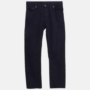 Burberry Brit Navy Blue Cotton  Slim Fit Steadman Jeans S Waist 29"